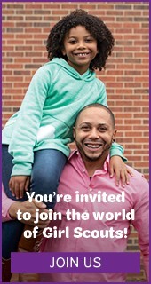 You're invited to join the world of Girl Scouts! Join Us